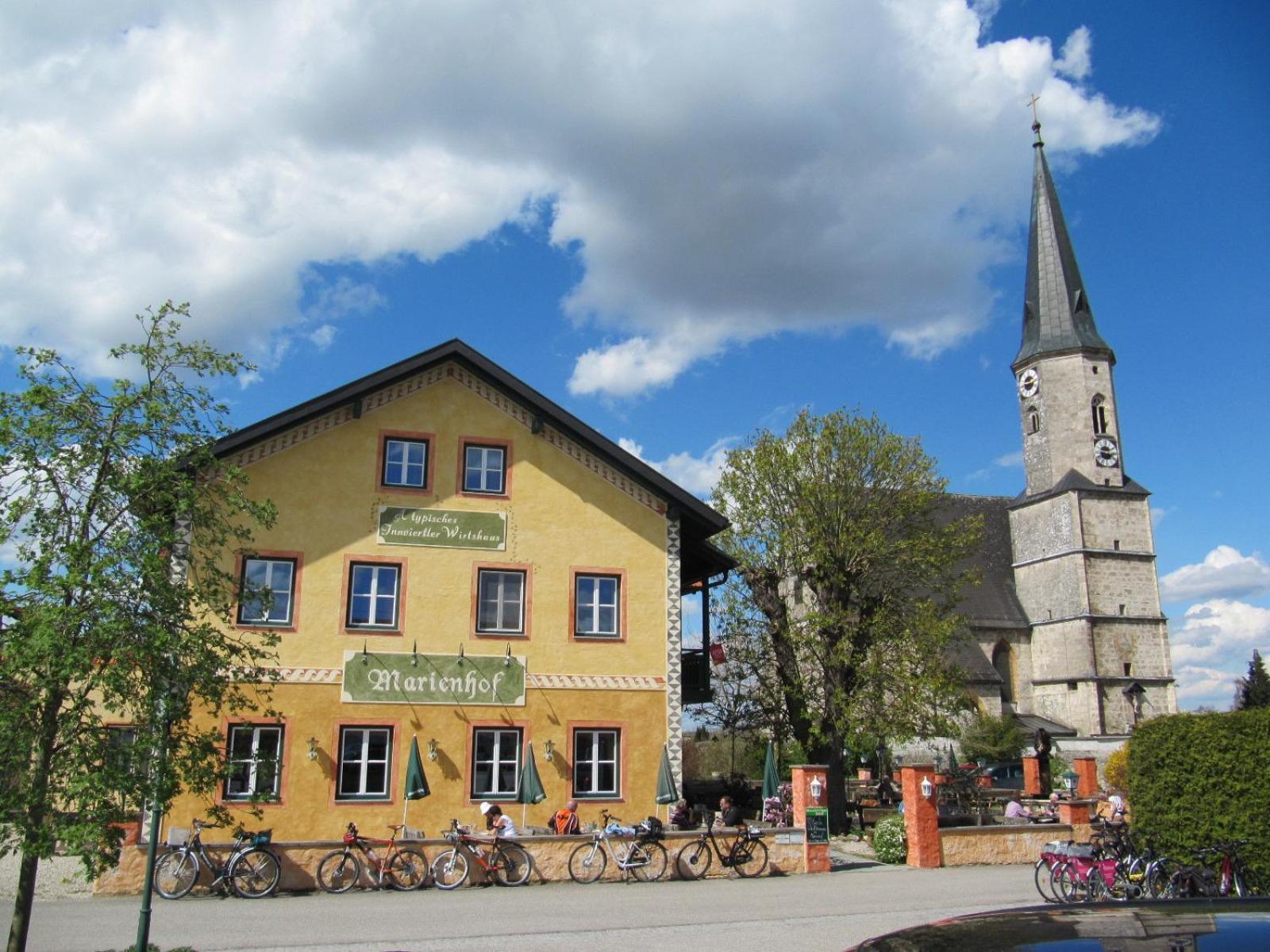 Hotel Gasthaus Marienhof Kirchdorf am Inn Exterior foto